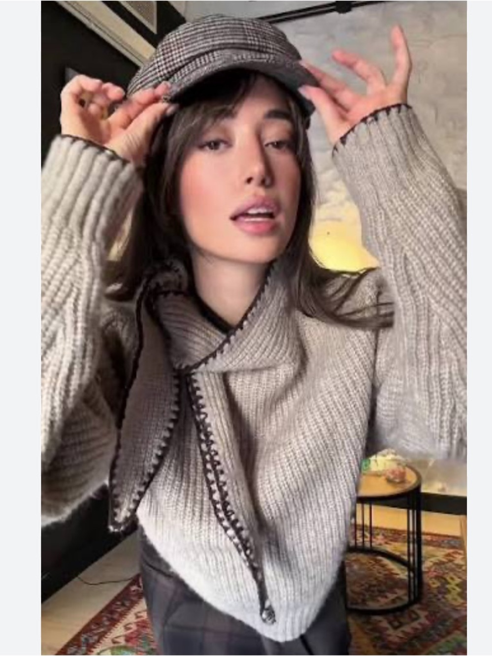 Zara NWT knit jumper sweater with bow 3920/940 - Picture 9 of 9